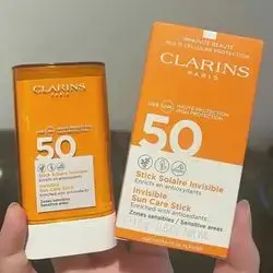 Clarins Invisible Sun Care Stick SPF 50 High Protection for Sensitive Areas