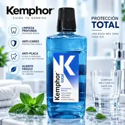 Kemphor Total Mouthwash — Alcohol-Free, Anti-Caries & Anti-Plaque