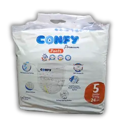 Confi Shorts Diaper Size 5*24 Count