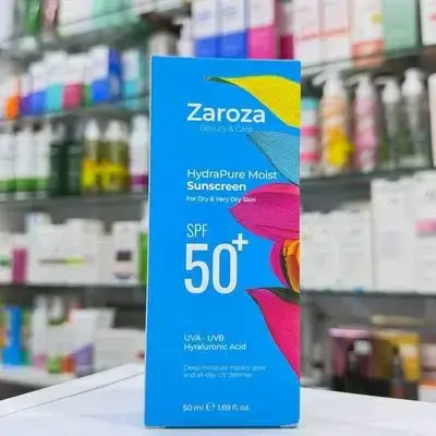 Zaroza hydrapure moist sunscreen (for dry and very dry skin) SPF50+