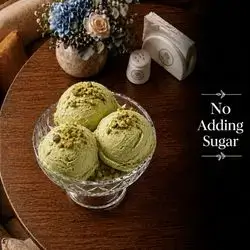Italian Pistachio Ice Cream (No Added Sugar)
