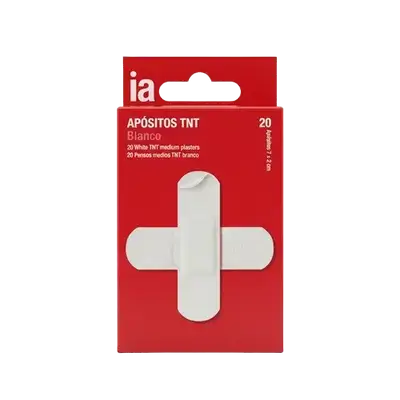 White TNT Medium Plaster 20Pcs _ ia