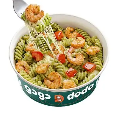 Shrimp Pesto Pasta