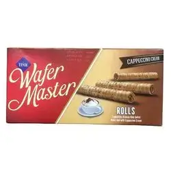 Wafer Master Cappuccino Rolls 65 g