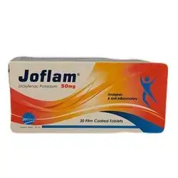Joflam 50 mg tabs Diclofenac Potassium