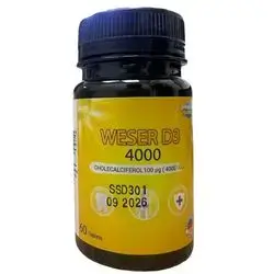 Vitamin D3 4000 iu 60 Tab