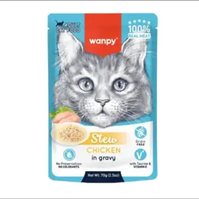 Wet food for adult cats 70g