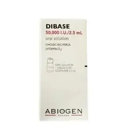 Dibase 50,000 iu single dose/orally