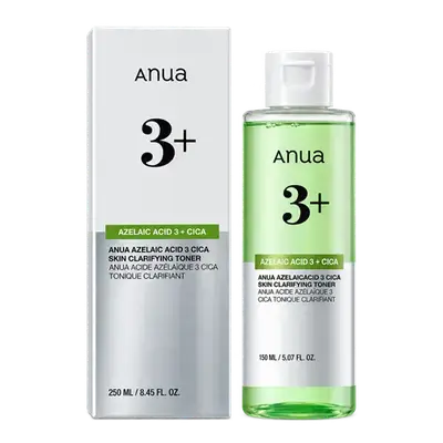 Azelaic Acid 3+ Cica Skin Clarifying Toner 250ml _ Anua