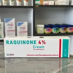 raquinone %4 cream (hydroquinone 40mg ) 30gm 