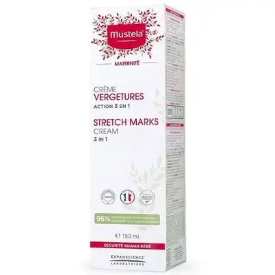 Mustela maternitè stretch marks cream 3 -in -1 (150ml).