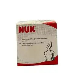 NUK Cleft Palate Teat with Screw Ring