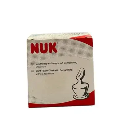 NUK Cleft Palate Teat with Screw Ring