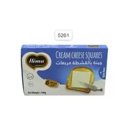 Hema Cream Cheese Squares 6p 100g