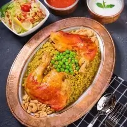 Chicken frikeh