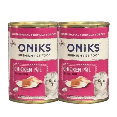 Oniks Kitten – Chicken Pate 2x400g