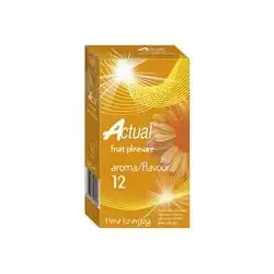 Actual Fruit Pleasure Lubricant Condom