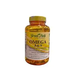 Green field omega 3,6,9 100 soft capsules