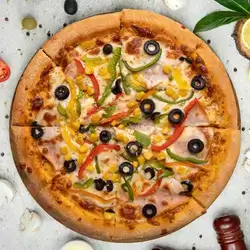 Turkey And Vegetable Pizza
