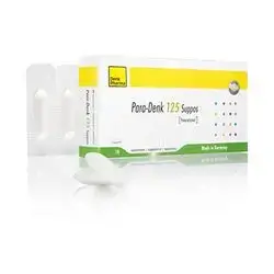 Para-Denk 125 suppos (Paracetamol) 10 Suppositories_Denk Pharma
