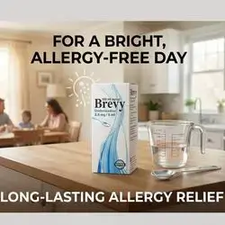 Brevy (Desloratadine 2.5 mg / 5 ml) Syrup