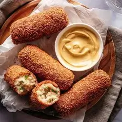 Kroket Fries With Honey Mustard Sauce