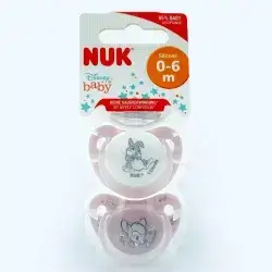 NUKDisney Bambi Soother 0-6M Pink