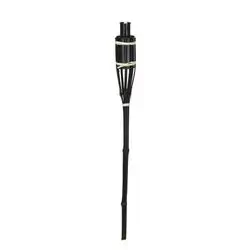 Garden Torch Bayonet 65Cm Bamboo Black