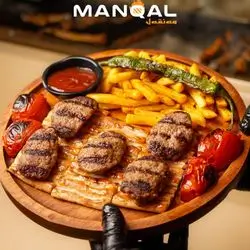 Grilled Meatballs With Fries