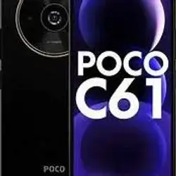 POCO C61 Black 4GB RAM 128GB ROM