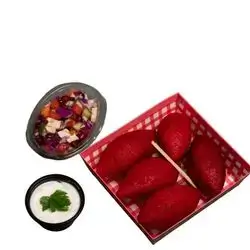 Pomegranate And Walnut Kibbeh Box (5 Pieces)