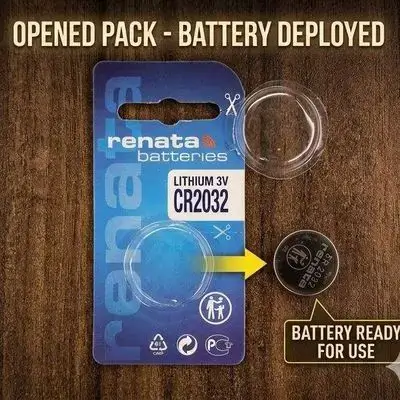Renata CR2032 Lithium 3V Battery.