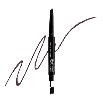 Fill & Fluff Eyebrow Pomade Pencil 06 BRUNETTE 0.2g _ NYX PROFESSIONAL MAKEUP