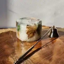 Scented Rose Candles With Candle Snuffer