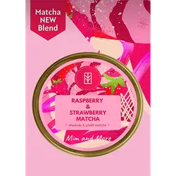 Raspberry & Strawberry Matcha