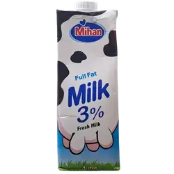 Mehan Plain Milk 1L