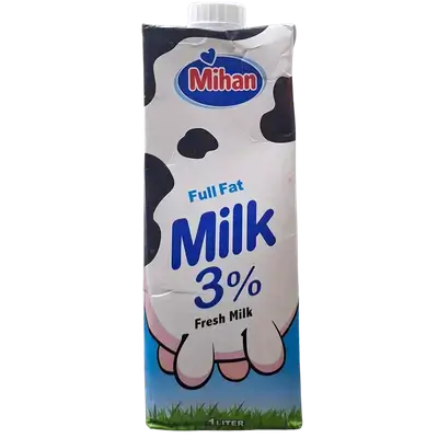 Mehan Plain Milk 1L