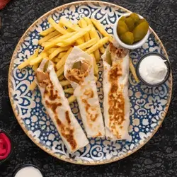 Chicken Shawarma Meal (The Syrian Way)