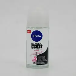 Nivea Roll Black White For Women 50Ml