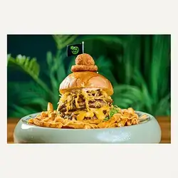 Special Burger Top Organic With Cheese