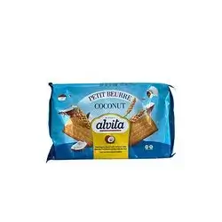 Alvita Petit Beurre Coconut 315 Gm