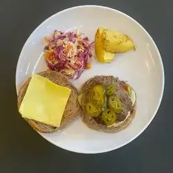 Jalapeno Burger  (345 Calories)