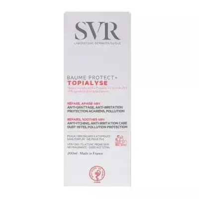 SVR BAUME PROTECT + TOPIALYSE 200ML REPAIRS SOOTHES 48H