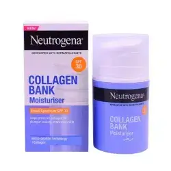 Neutrogena Collagen Bank Moisturizer with SPF 30 - 50ml Daily Hydration and Protection