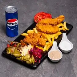 وجبة دجاج كريسبي