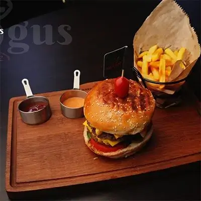 Double Brangus Burger