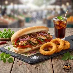 Fajita Sandwich Meal