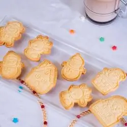 Christmas Biscuits Bag