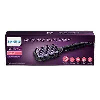 Style Care Essential Heated Straightening Brush _ PHILIPS