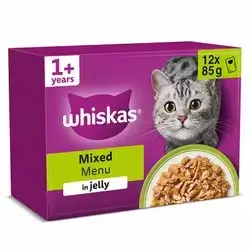 Whiskas Mixed Menu in jelly 12X85g